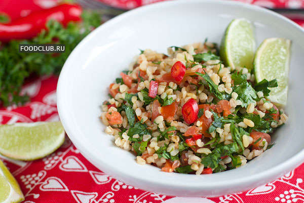 Салат табуле (tabbouleh)