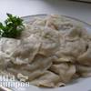 Вареники с картошкой и салом