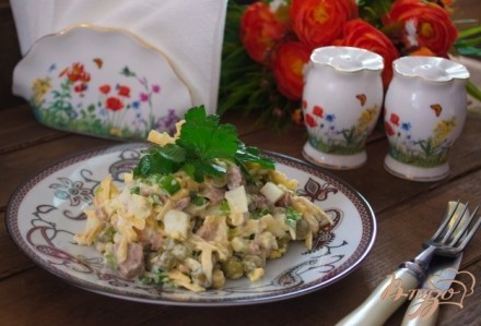 Салат  Морской конек 