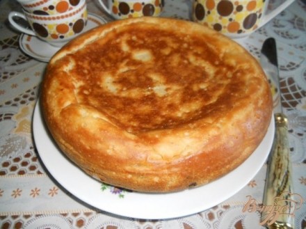 Пирог с изюмом