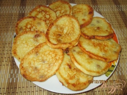 Сырники с изюмом