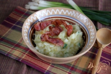 Ирландское картофельное пюре Colcannon