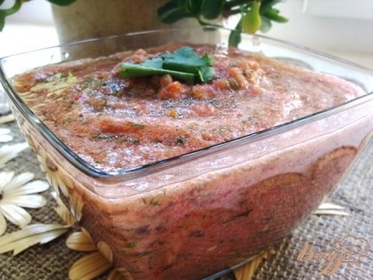 Готово! Смешиваем помидоры с укропом и чесноком, перчим по вкусу. Храним в холодильнике. Съедается очень быстро. Храниться в холодильнике неделю, если не скушаем раньше=))