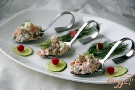 Рийет из лосося  Rillettes de saumon