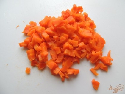 Так же морковь.