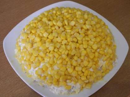Выложить слой кукурузы