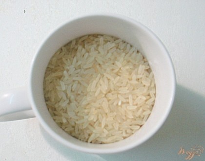 Отмеряем рис.