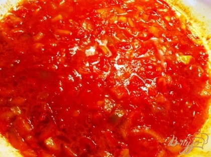 Солим и перчим по вкусу, если помидоры кислые, то можно добавить сахар по вкусу.