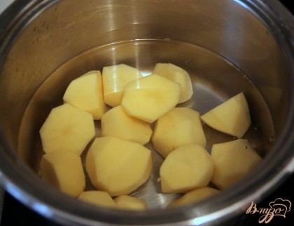Отварить картофель 15-20  мин.