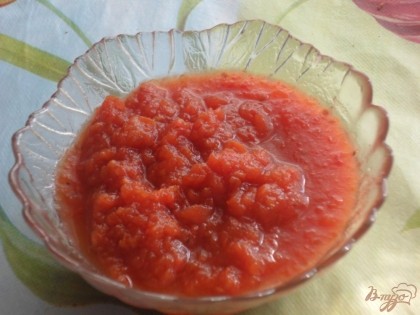 Готово! Использовать для приготовления различных блюд вместо кетчупа или томатного соуса.