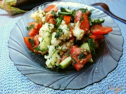 Готово! Готовый салат подаем предварительно остудив. Кушайте на здоровье!=)