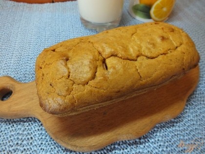 Готово! Хлеб очень нежный. Охлаждайте его в форме и потом только вынимайте. Кушайте на здоровье!=)