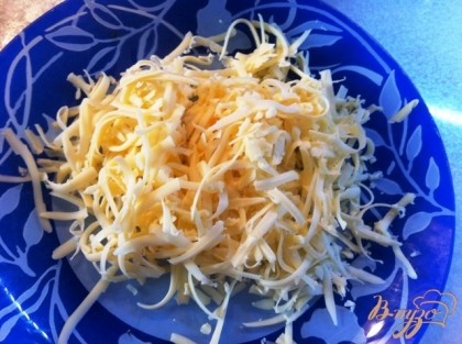 Трем сыр на терке