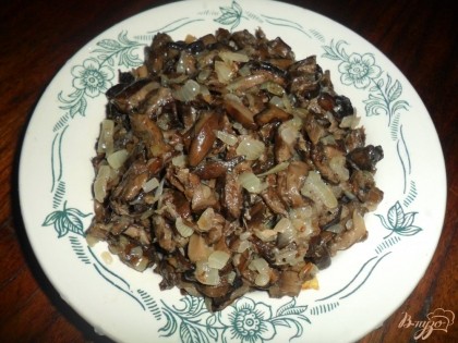 Готово! Жареные грибы с луком готовы. Приятного аппетита.