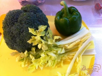 Моем овощи