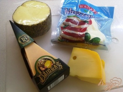 Набор сыров для сырной тарелки