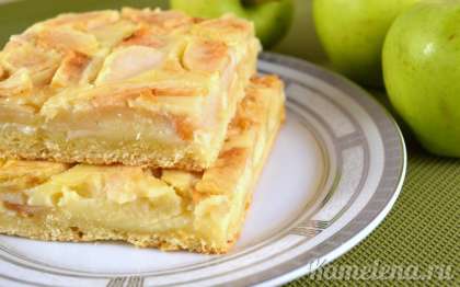 Цветаевский яблочный пирог очень вкусный именно в холодном виде.