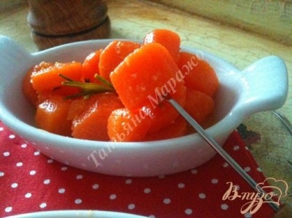 Готово! Такую морковь вкусно подать на аперитив.Приятного аппетита !