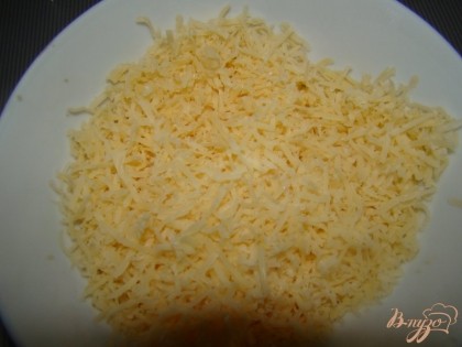 Сыр натереть на терке