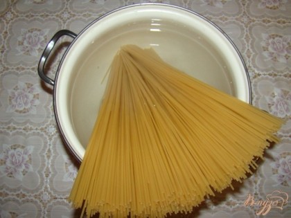 Спагетти отварить