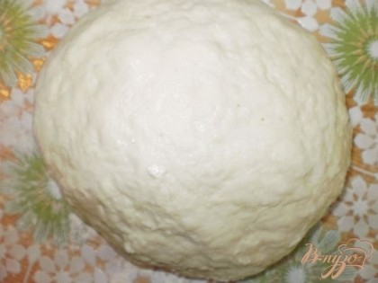 Масло перемешиваем с мукой, добавляем яйцо, воду и замешиваем тесто. Убираем тесто в холодильник на 30-60 мин.