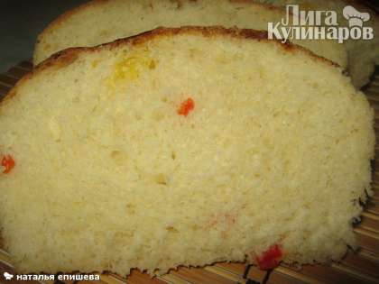 Вот такой воздушный домашний хлеб с паприкой, утром на бутерброды - это то, что нужно!