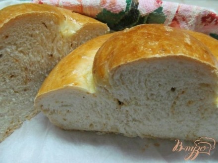Хлеб-улитка с паприкой и кориандром