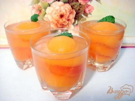 Персиковый  десерт