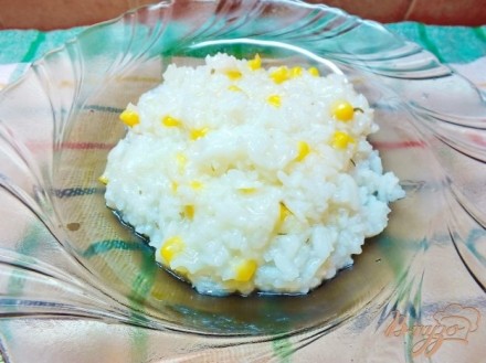 Рис с розмарином и кукурузой