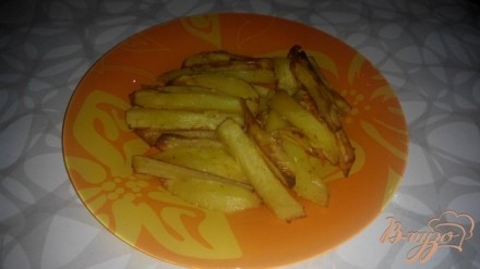 Ароматный картофель фри  духовке