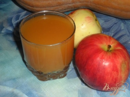 Тыквенно-яблочный сок