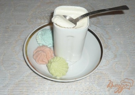 Ванильный йогурт в мультиварке