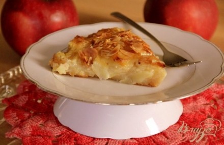 Яблочный пирог с  хрустящей корочкой