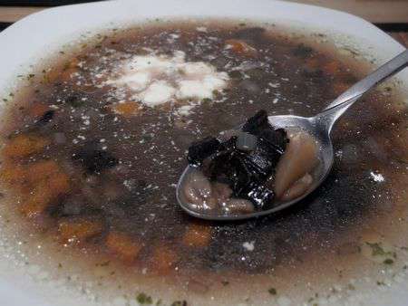 Грибной суп из сушеных грибов