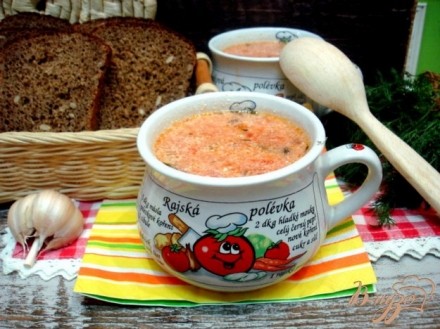 Суп из помидоров  (помидорова зупа)