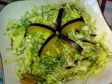 Салат с капустой Пестрый