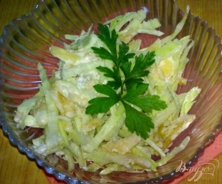 Салат из капусты Пряный