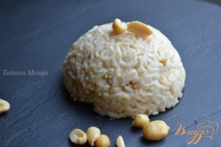 Рисовый гарнир с арахисовым вкусом