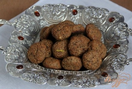 Орехово-ржаное печенье