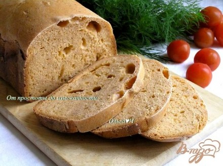 Томатный хлеб с отрубями