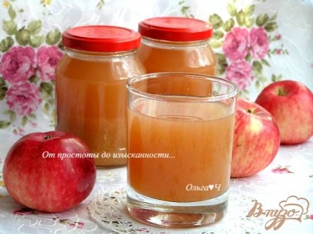 Яблочный сок на зиму (в мультиварке)