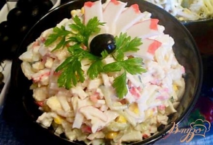 Салат из морепродуктов