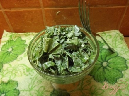 Салат из листовой зелени