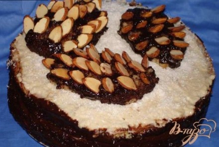 Ореховый торт Шишки