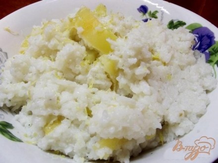 Рис с лимоном и овощами