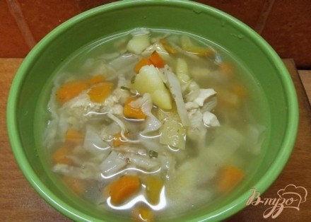 Суп с сельдереем