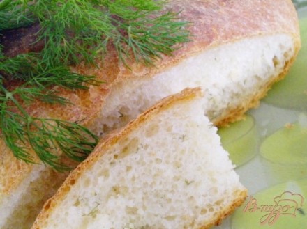 Домашний хлеб с укропом