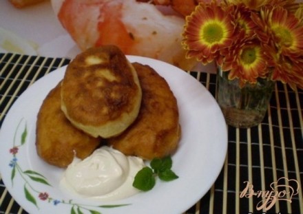Жаренные пирожки с картофелем и луком