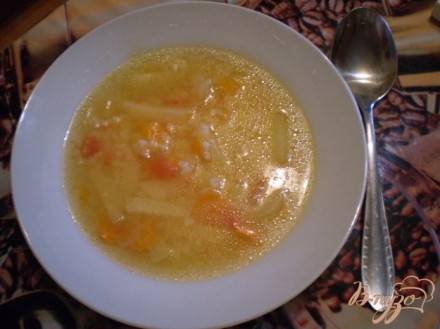 Рисово-томатный суп