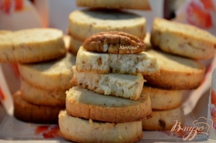 Ореховое печенье на сливочном сыре
